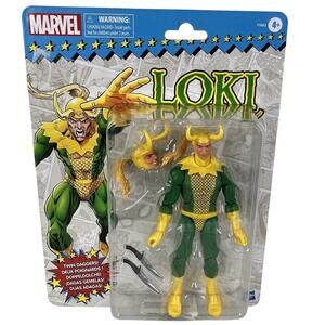 Marvel Legends Retro Series Loki 6" Scale Action Figure‎ Hasbro